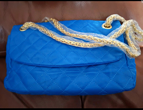Shoulder bag gold chain strap - shoulder,