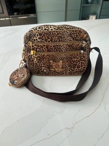 Butler wilson leopard print - &,