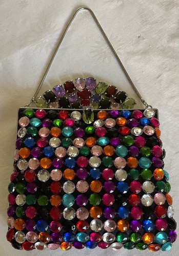 Vintage jewelled crystal - jewelled,